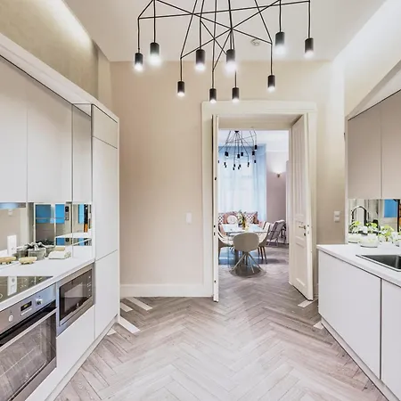 公寓 Luxe 3bed 3bath Steps To New York Cafe & Szimpla Kert 布达佩斯