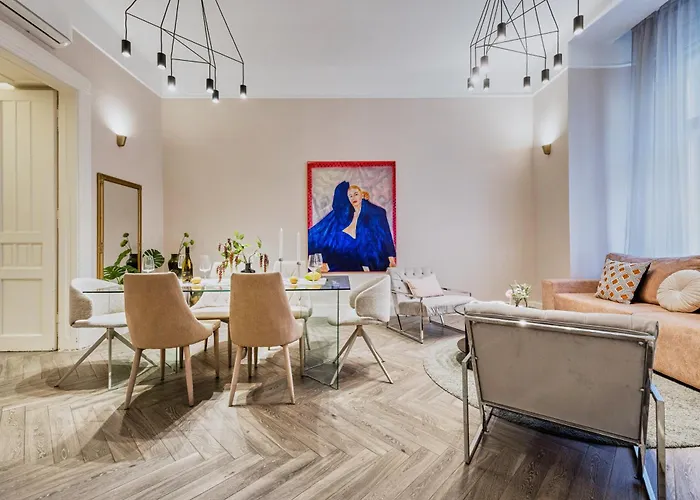 דירה Luxe 3bed 3bath Steps To New York Cafe & Szimpla Kert *